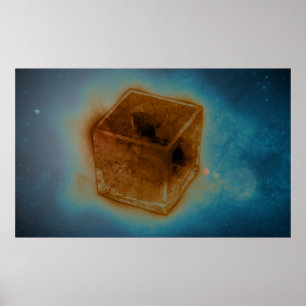 Interdimensionaler Würfel Poster