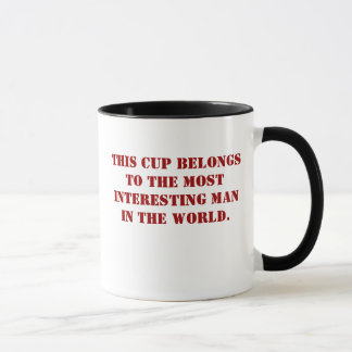 Interesing Mannschale Tasse