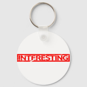 Interessante Briefmarke Schlüsselanhänger