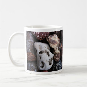Interessante Felsen vom Lake Michigan Shore Kaffeetasse