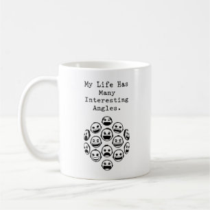 Interessante Winkel Lebensperspektive Geometrie Fa Kaffeetasse
