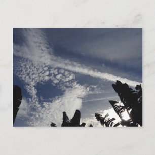 Interessanter Himmel Postkarte