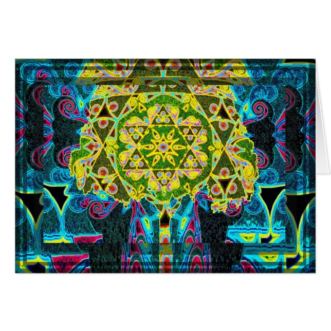 Interessanter schauender Baum des Lebens (Vorderseite (Horizontal))