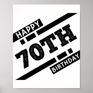 Interessantes glückliches Typografie-Design aus de Poster