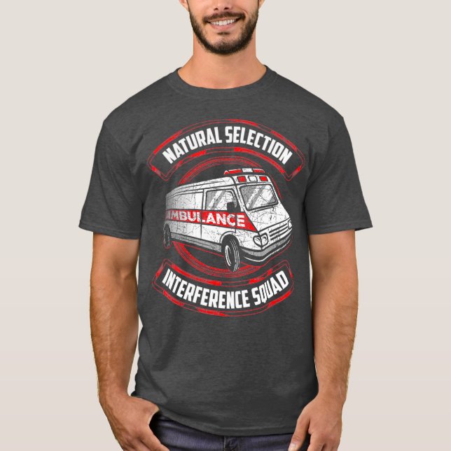 Interferenz-Platz für natürliche Auswahl T-Shirt (Vorderseite)
