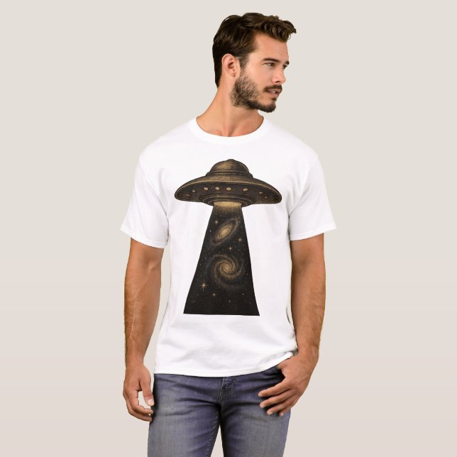 INTERGALACTIC SIGNAL – We Were Never Alone T-Shirt (Vorne ganz)
