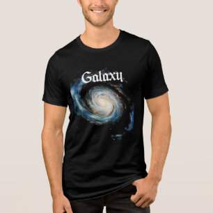 Intergalaktisch zwischen Galaxien Tri-Blend Shirt