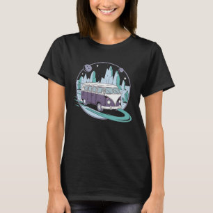 Intergalaktische Roadtrip - Psychedelic Space Van T-Shirt