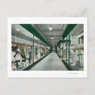 Interieur Blick auf den Arkade des Emporium Postkarte