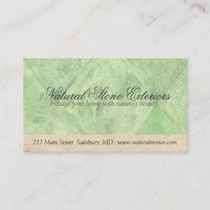 Intérieur   Cartes de visite de design extérieur