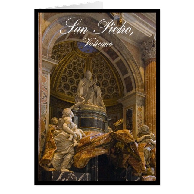 Intérieur de la basilique de St Peter à Vatican (Devant)