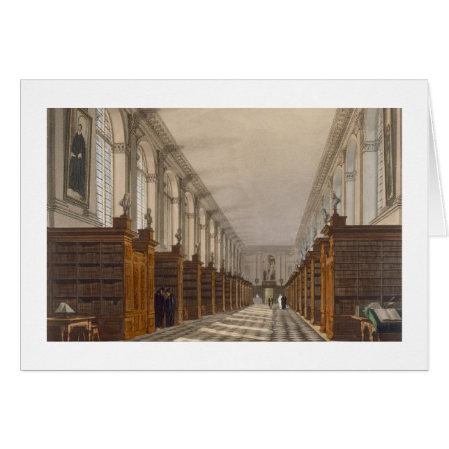 Intérieur de Trinity College Library, Cambridge, f (Devant horizontal)