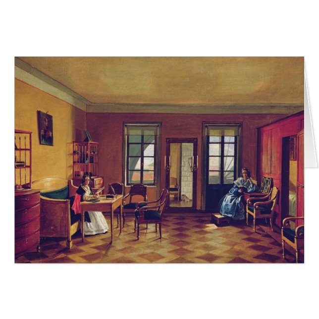 Intérieur d'un grenier (Devant horizontal)