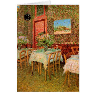 Intérieur d'un restaurant par Vincent van Gogh