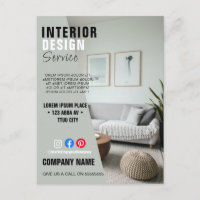 Interior Business Custom Logo Flyer Poster