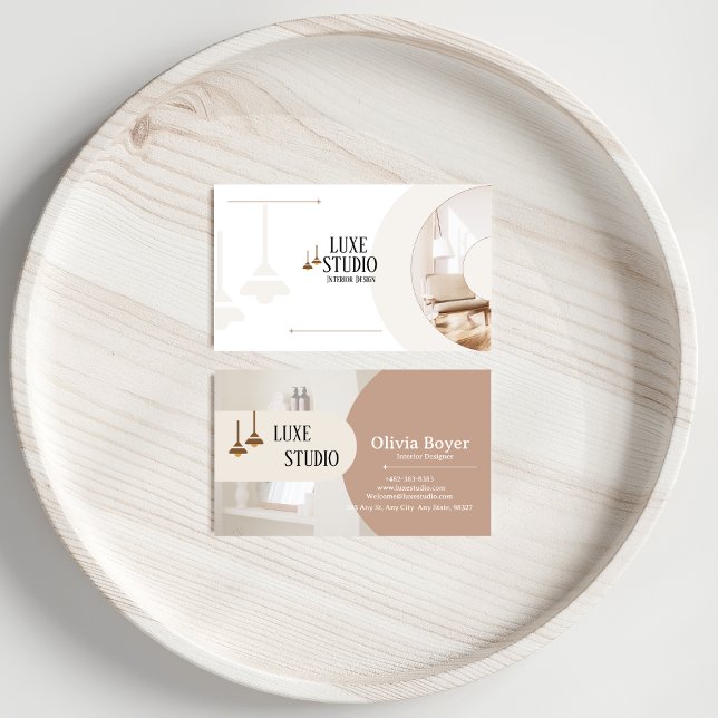 Interior Design Business Card Visitenkarte (Von Creator hochgeladen)