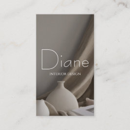 Interior Designer Business Card Visitenkarte