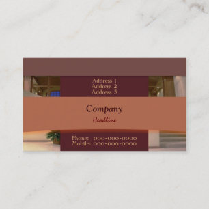 Interior Designer Business Card Visitenkarte