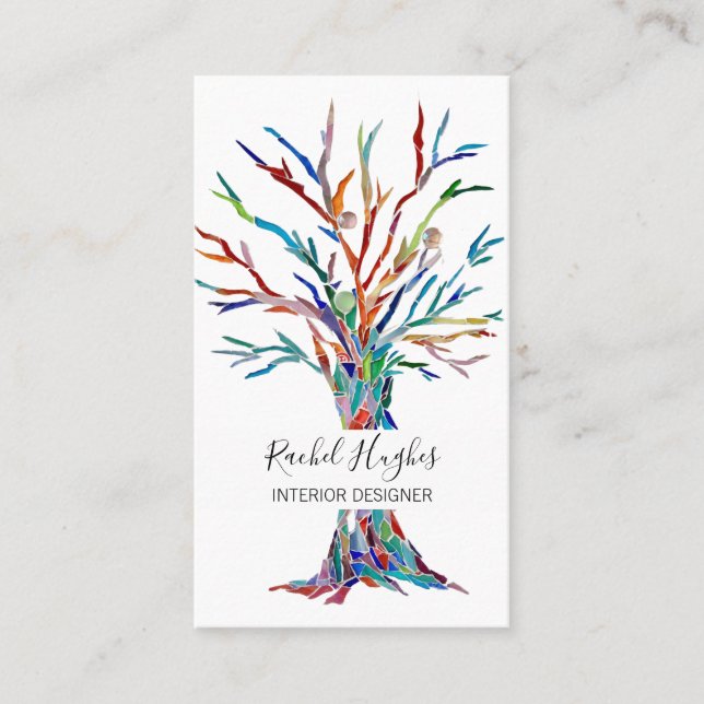 Interior Designer Business Card Visitenkarte (Vorderseite)