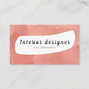 Interior Designer Business Card Visitenkarte