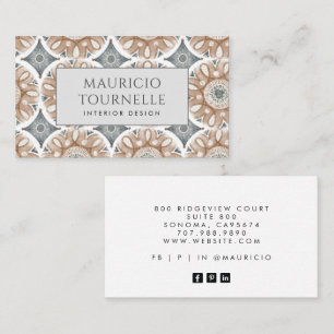 Interior Designer Zuhause Stager Visitenkarte