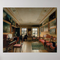 Interior of a Manor House, 1830s