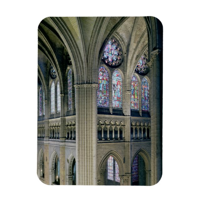 Interior of the transept crossing, consecrated 121 magnet (Vertikal)