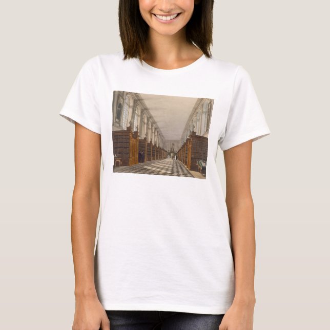 Interior of Trinity Uni Library, Cambridge, for T-Shirt (Vorderseite)