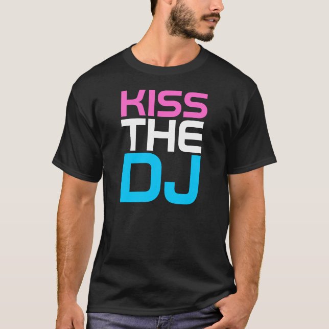 InterKnit Couture - KISS THE DJ T - Shirt (Vorderseite)