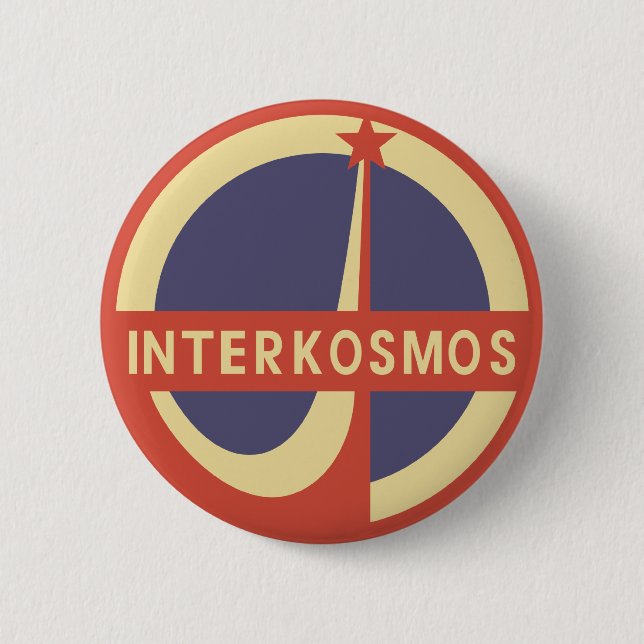 Interkosmos Button (Vorderseite)