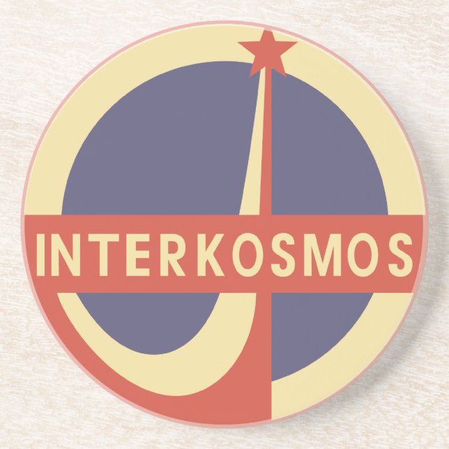 Interkosmos Untersetzer (Vorne)