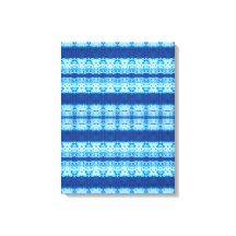 Interlace Shibori Leinwanddruck