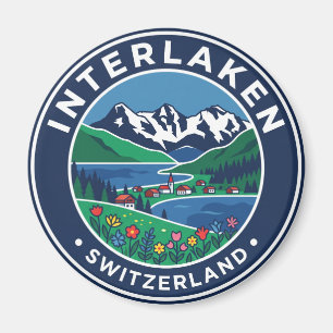 Interlaken Schweiz Magnet