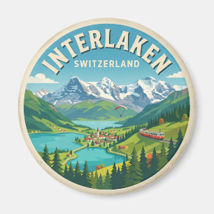 Interlaken Schweiz Magnet