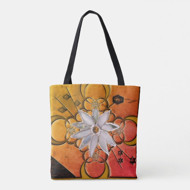 "Intermingle" (Medium) Schulter-Tasche Tasche (Rückseite)