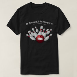 International 10-Button Bowling Society 330 Game T-Shirt