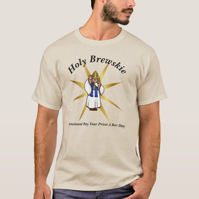 International Achetez Votre Prêtre Un T-Shirt Jour (Devant)