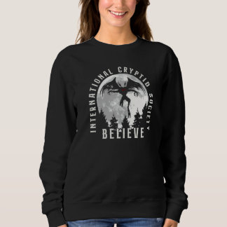 International Cryptid Society Ufo Extraterrestrial Sweatshirt