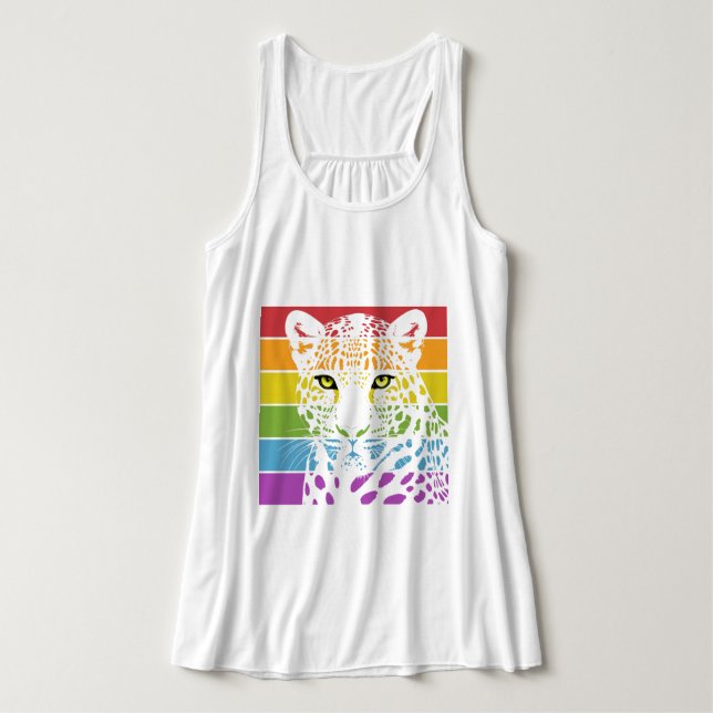 International Day of the Leopard Tank Top (Design Vorderseite)