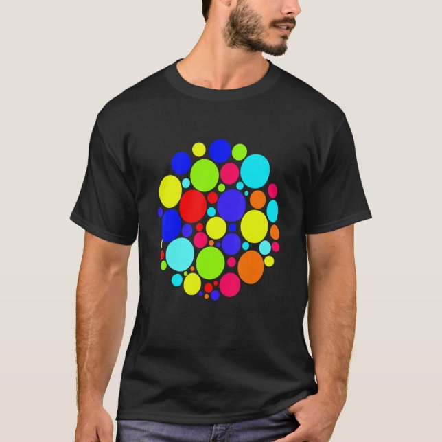 International Dot Day Polka Dot 15. September Gra T-Shirt (Vorderseite)