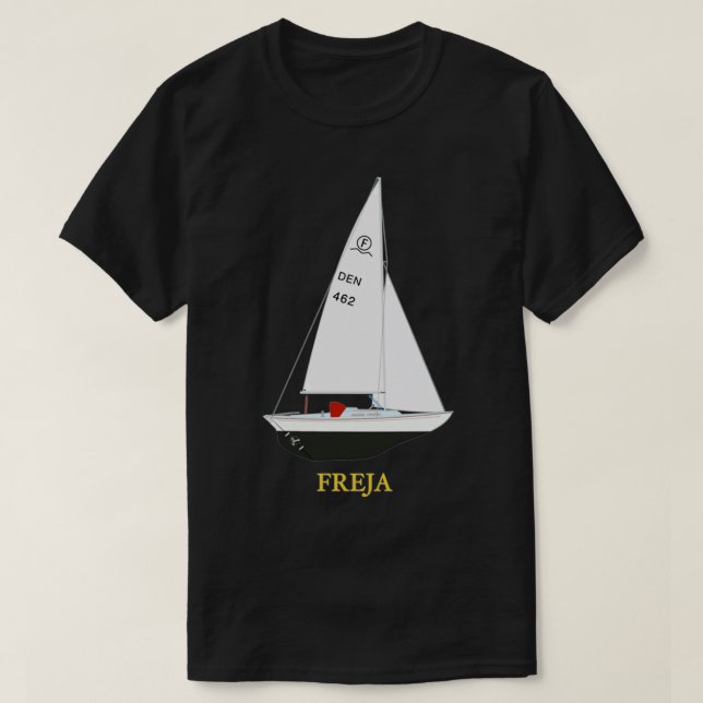 International Folkboat 462 x 27Frejax27 T-Shirt (Design vorne)