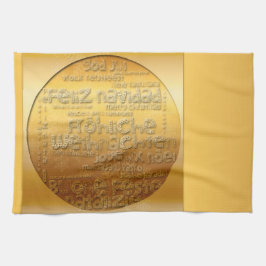 International Greeting Weihnachten Navidad K Handt Geschirrtuch