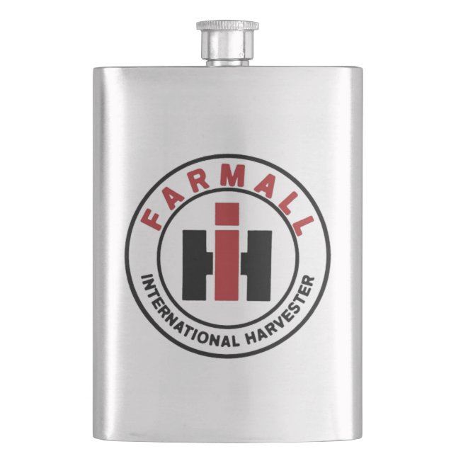 International Harvester - Farmall Whiskey Flachmann (Vorderseite)