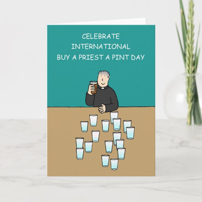 International kaufen Priest a Pint Day 9. Septembe Karte (Vorderseite)