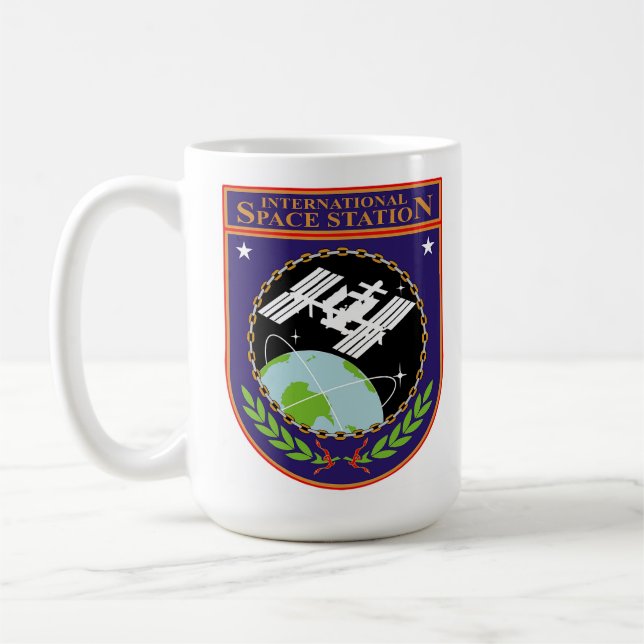 International Space Station Kaffeetasse (Links)