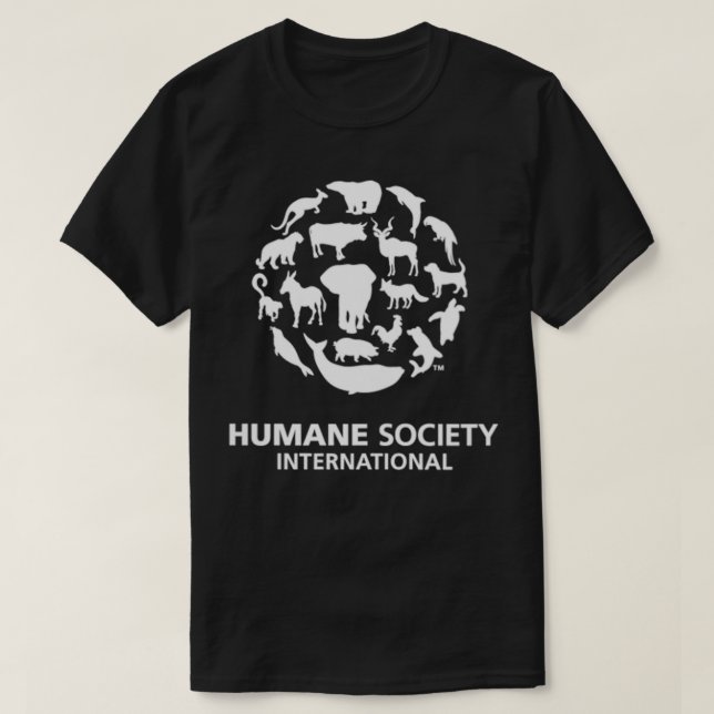 International VNeck Women Humane Society T-Shirt (Design vorne)