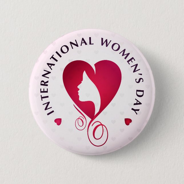 International Women's Day Button (Vorderseite)
