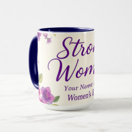 International Women's Day Elegant Script Tasse