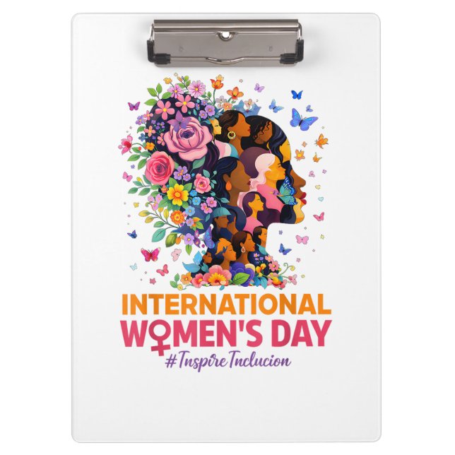 International Women's Day Klemmbrett (Vorderseite)