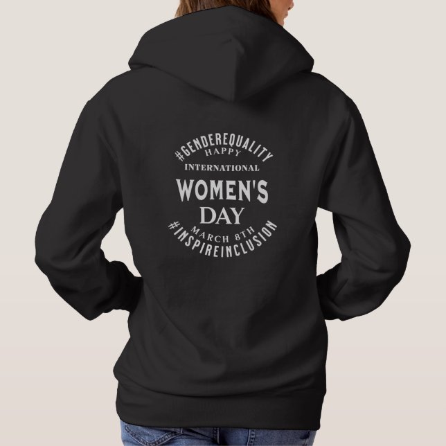 International Women's Day | March 8th Equality Hoodie (Rückseite)